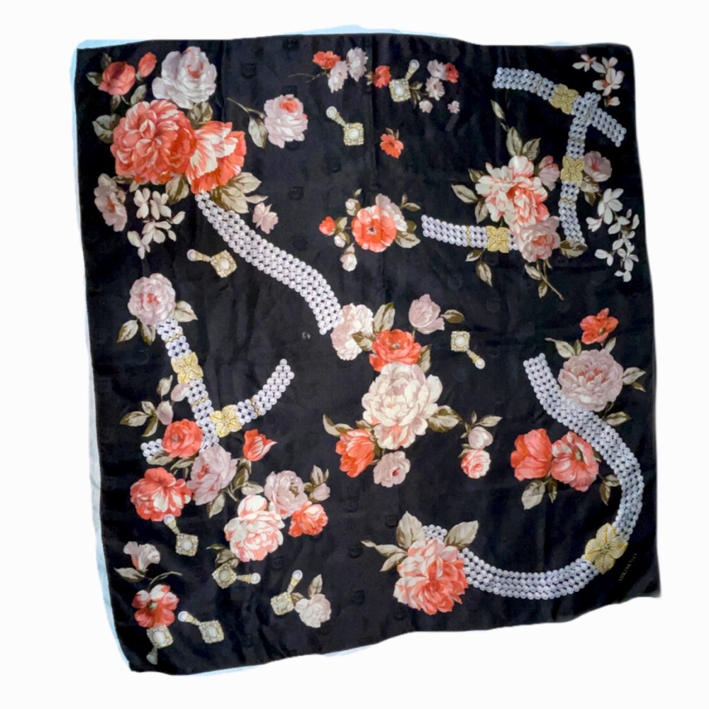 Mikimoto Silk Scarf